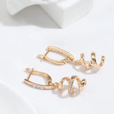 Die Cyclone-Tropfenohrringe